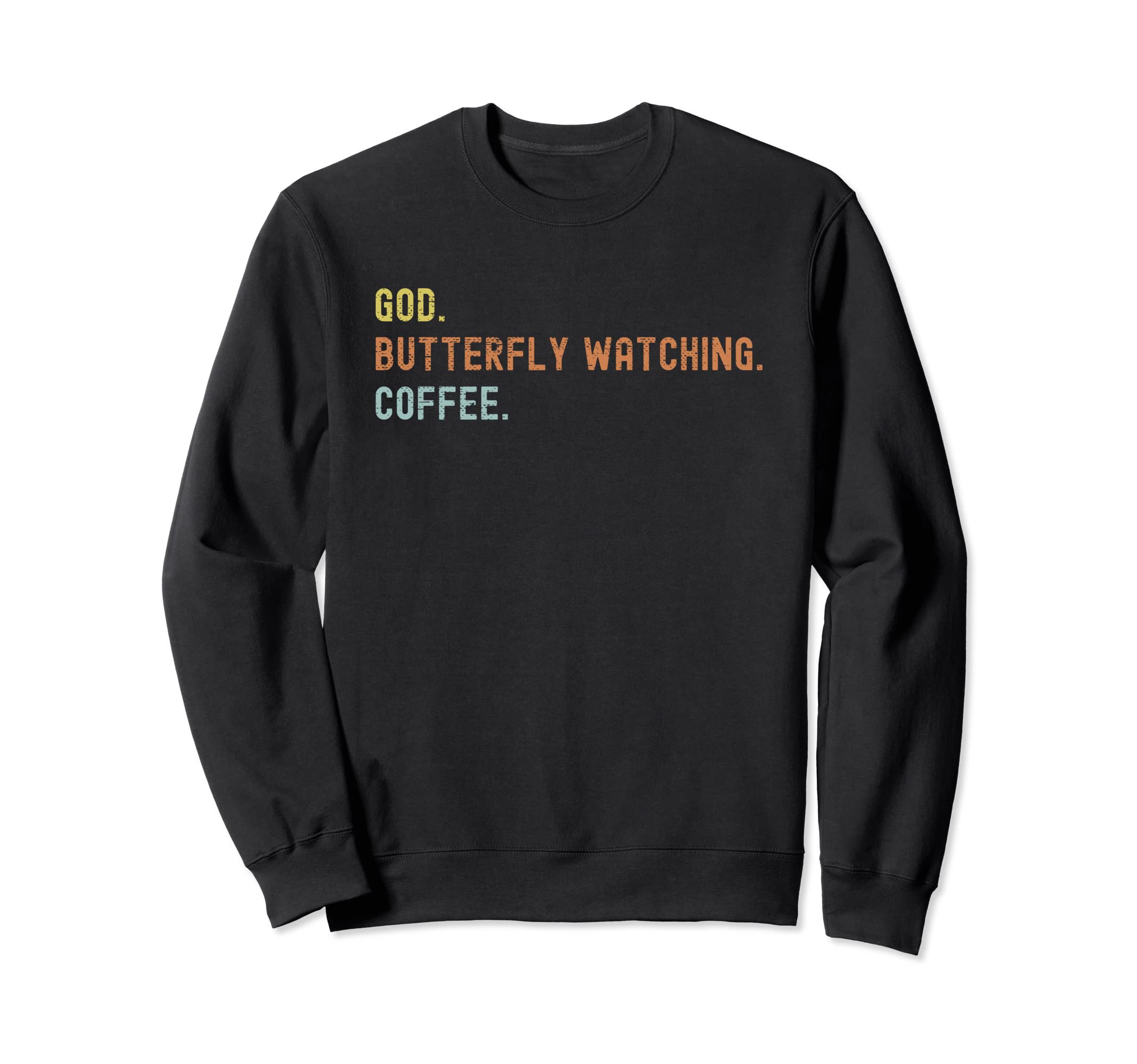 Vintages Butterfly Watching And Sweatshirt - Fun Novelty Design Unisex - T-Shirt, Sweatshirt, Hoodie