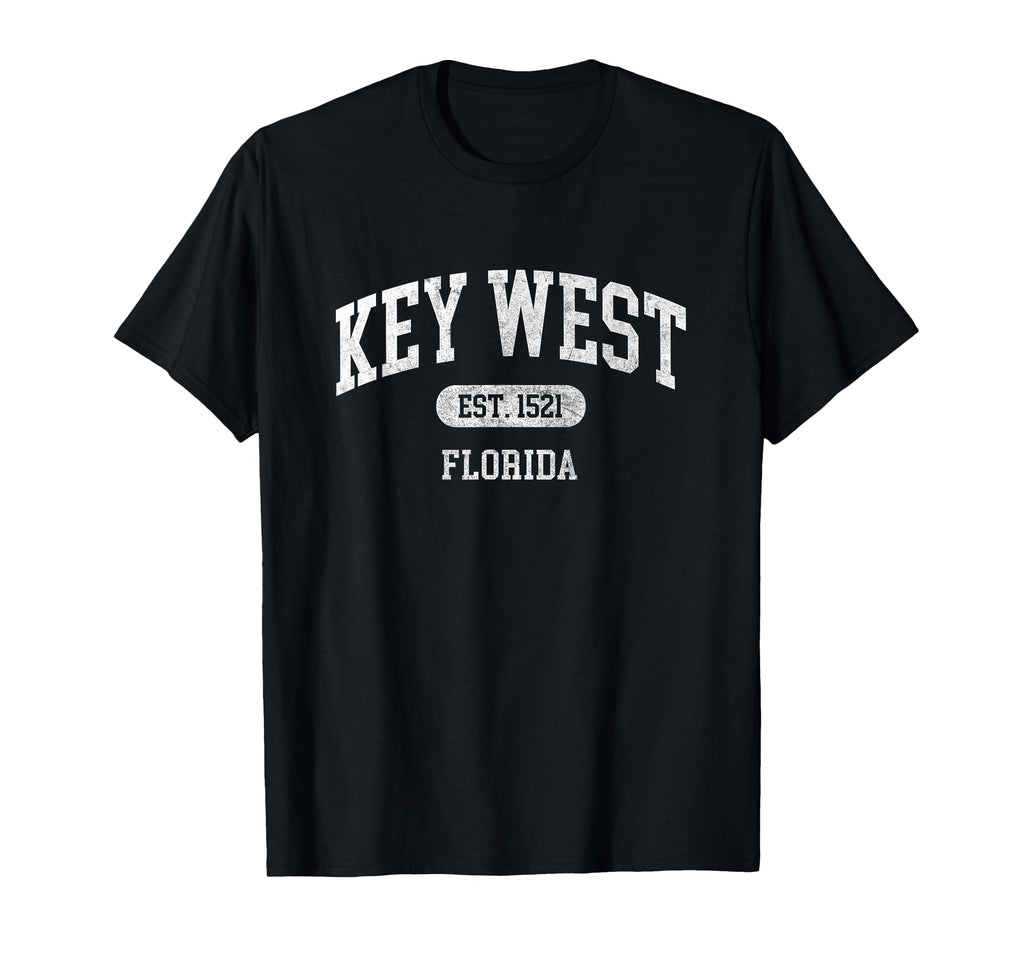 Key West Est 1521 Florida Fl T-Shirt - Aesthetic Graphic for Adults - T-Shirt, Sweatshirt, Hoodie