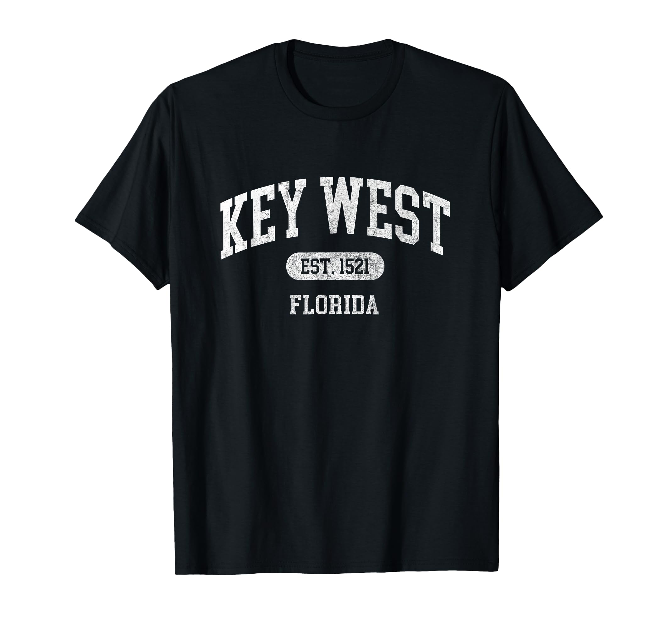 Key West Est 1521 Florida Fl T-Shirt - Aesthetic Graphic for Adults - T-Shirt, Sweatshirt, Hoodie