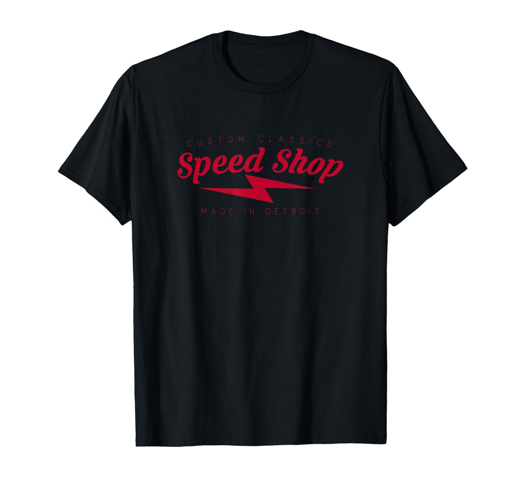 Speed Shop Custom Car Classics T-Shirt - Casual Everyday Wear for Adults - T-Shirt, Sweatshirt, Hoodie