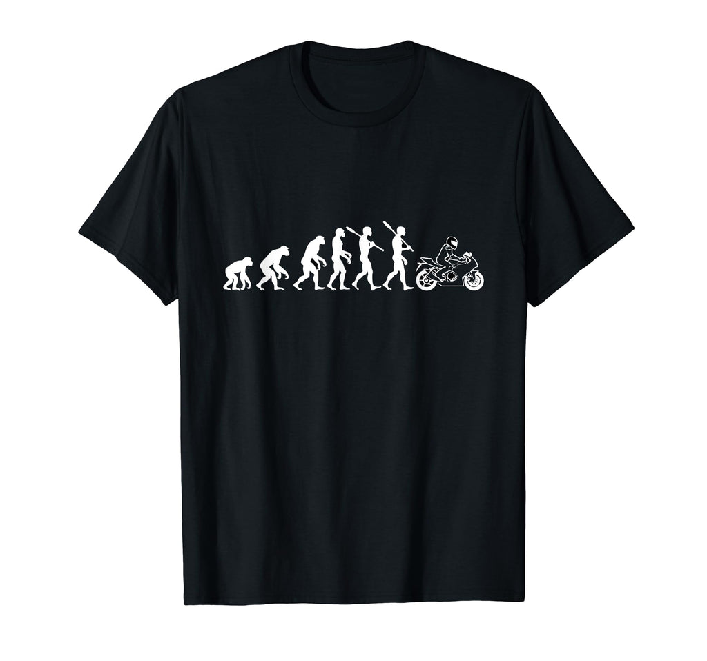 Motorcycle Evolution Shadow Biker T-Shirt - Aesthetic Graphic Unisex - T-Shirt, Sweatshirt, Hoodie