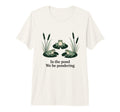 Pond We Be Pondering Funny Frog T-Shirt - Aesthetic Graphic Unisex - T-Shirt, Sweatshirt, Hoodie