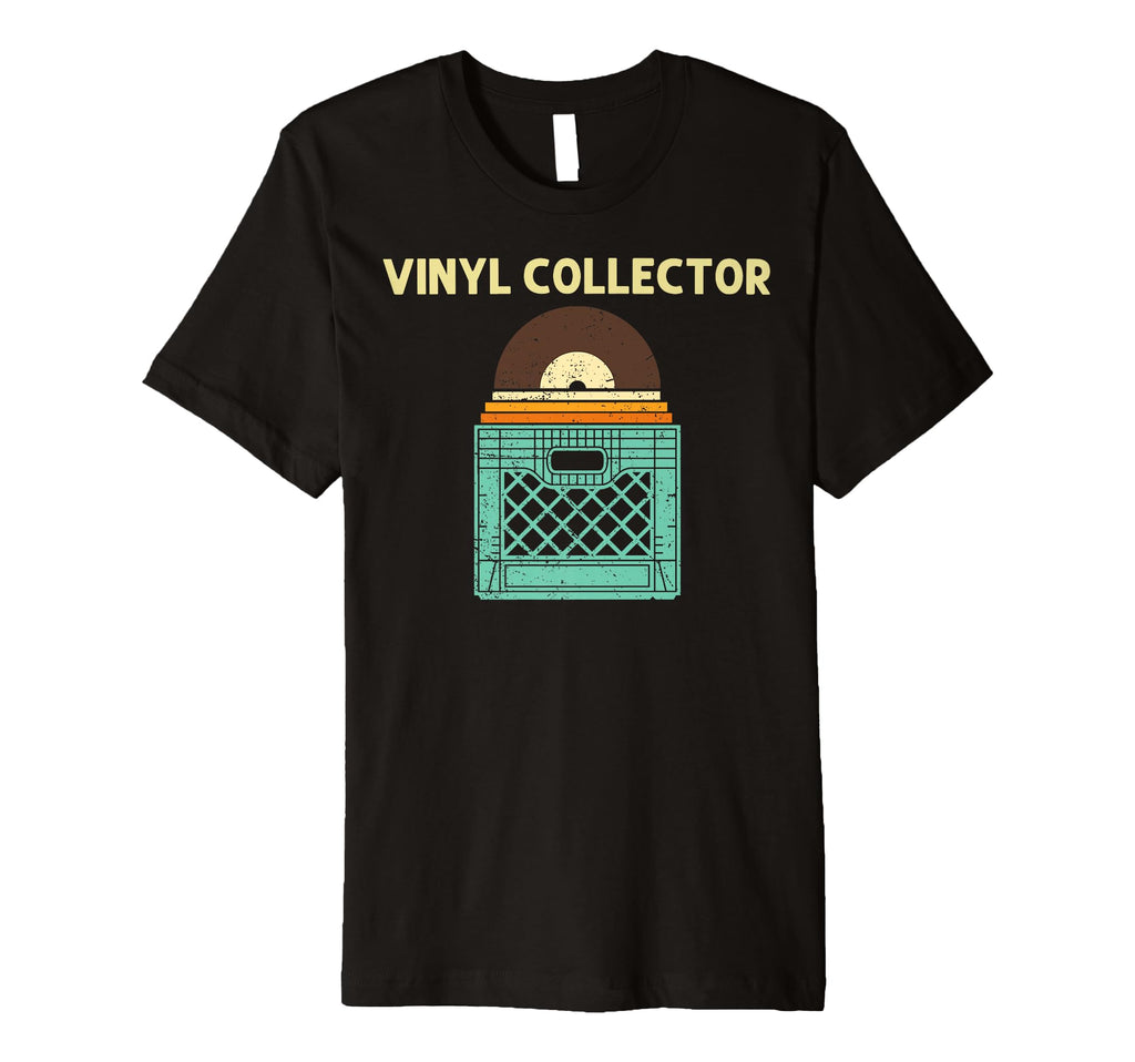 Vinyl Dj Vinyl Record Lovers Music Player T-Shirt - Custom Art Print Unisex - T-Shirt, Sweatshirt, Hoodie