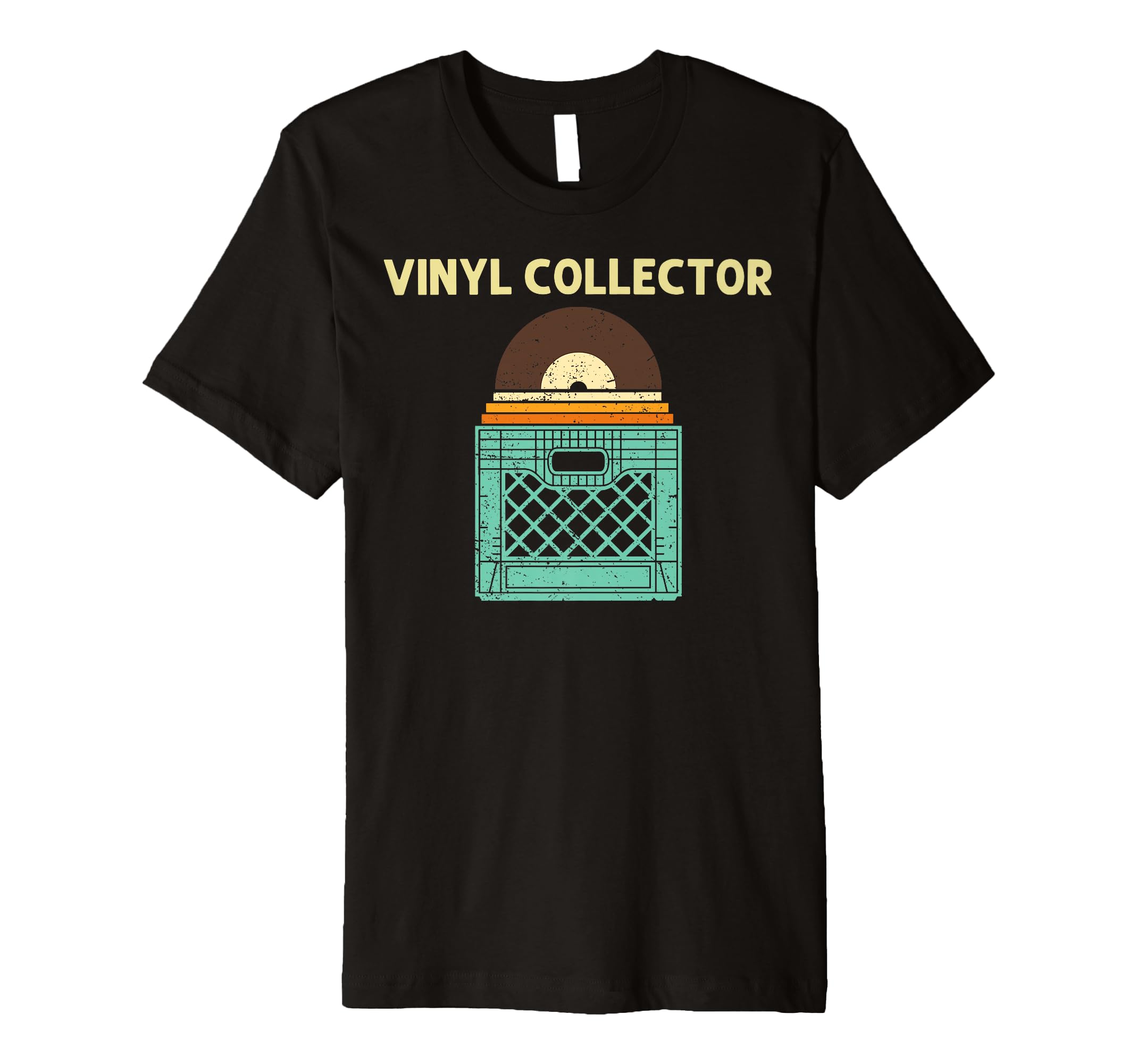 Vinyl Dj Vinyl Record Lovers Music Player T-Shirt - Custom Art Print Unisex - T-Shirt, Sweatshirt, Hoodie