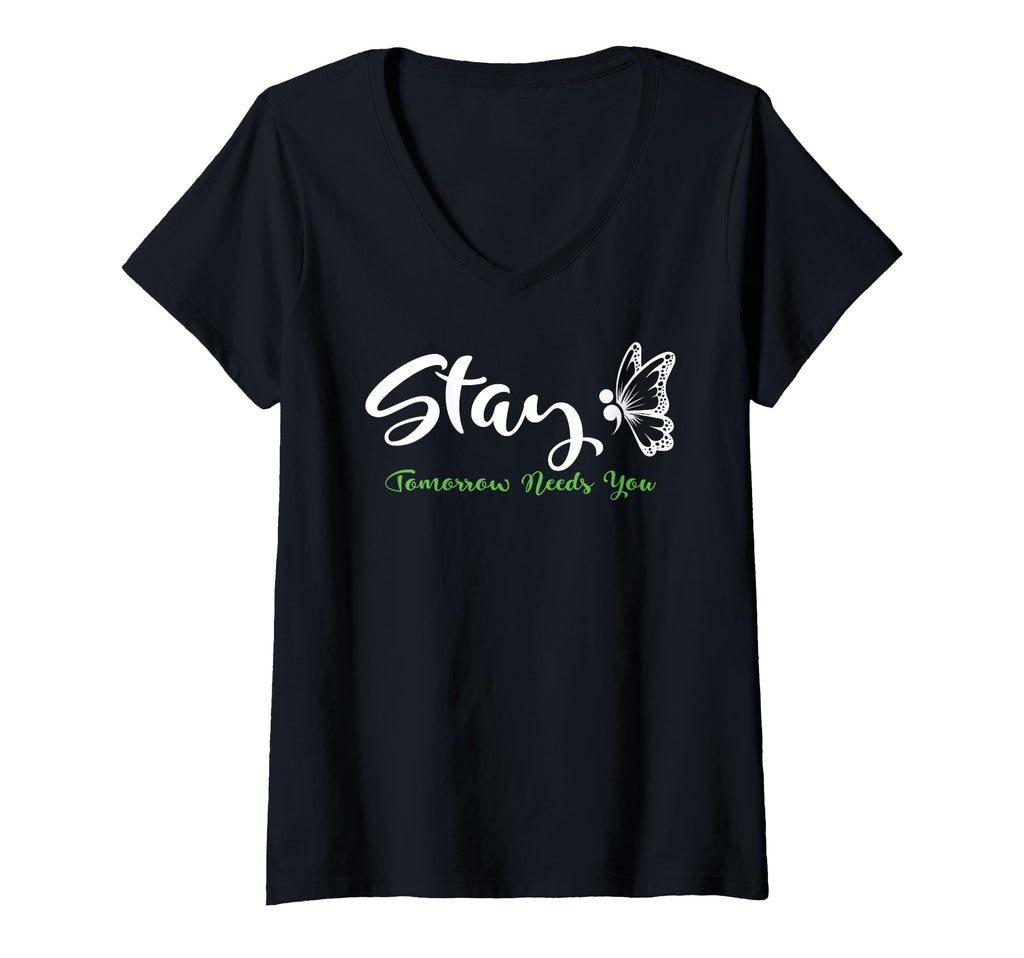 Womens Stay Tomorrow Needs You Mental T-Shirt - Unique Graphic Unisex - T-Shirt, Sweatshirt, Hoodie