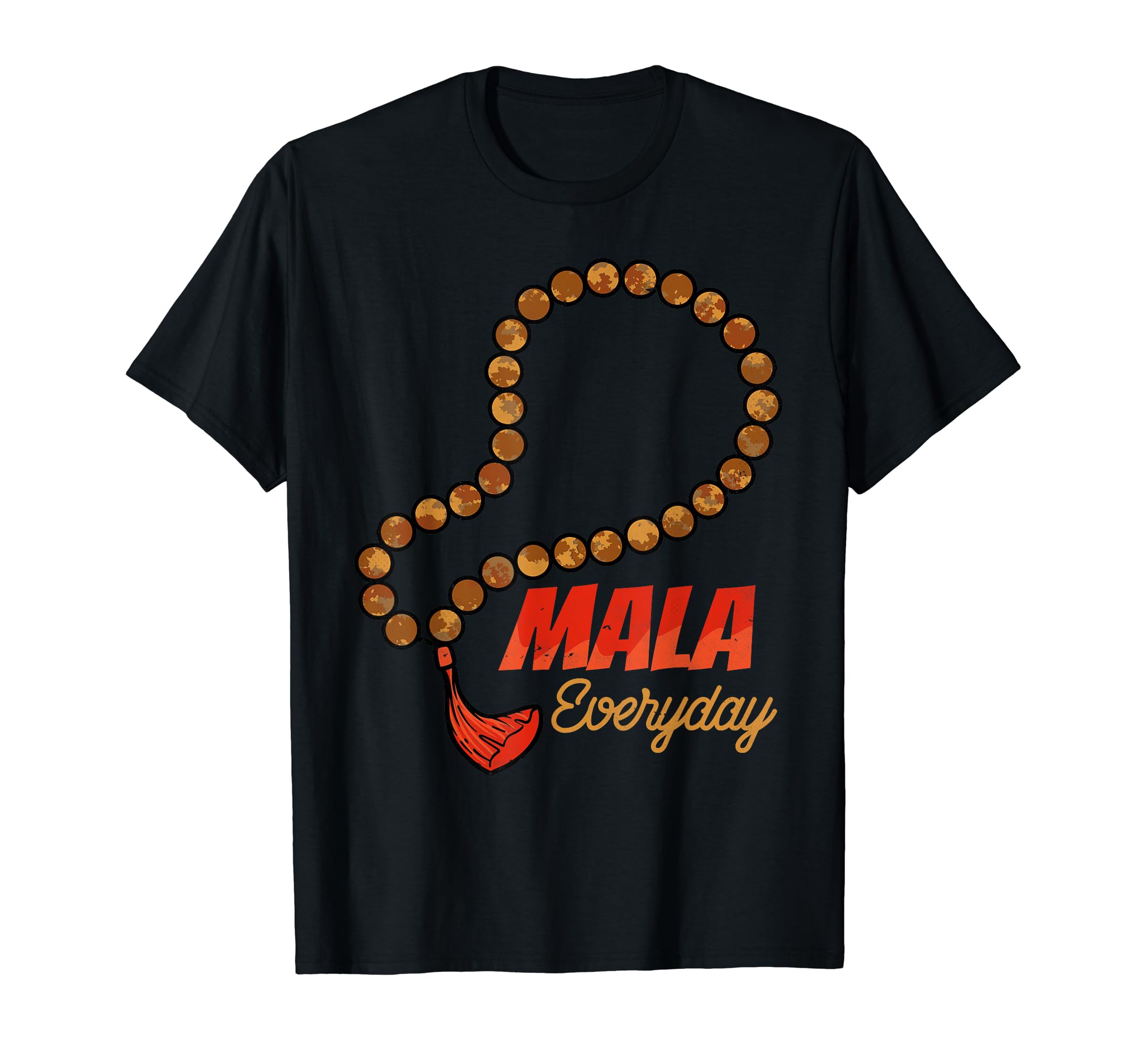 Beads Mala Everyday Chakra Energy T-Shirt - Fun Novelty Design for Adults - T-Shirt, Sweatshirt, Hoodie