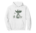 Cowboy Ufo Encounter Alien Western Hoodie - Fun Novelty Design Men Women - T-Shirt, Sweatshirt, Hoodie