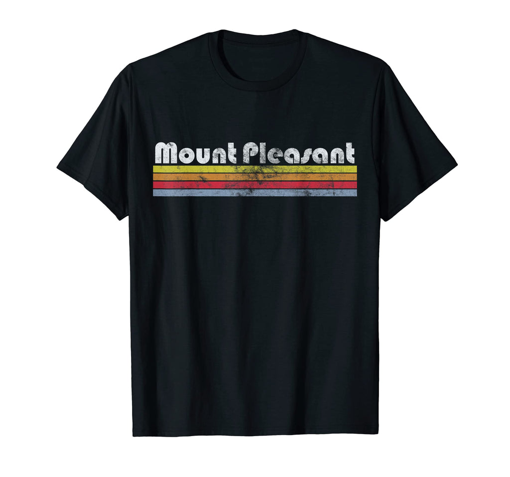Mount Pleasant South Carolina Sc 70S T-Shirt - Fun Novelty Design Unisex - T-Shirt, Sweatshirt, Hoodie