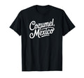 Cozumel Mexico Typography T-Shirt - Novelty Apparel Unisex - T-Shirt, Sweatshirt, Hoodie