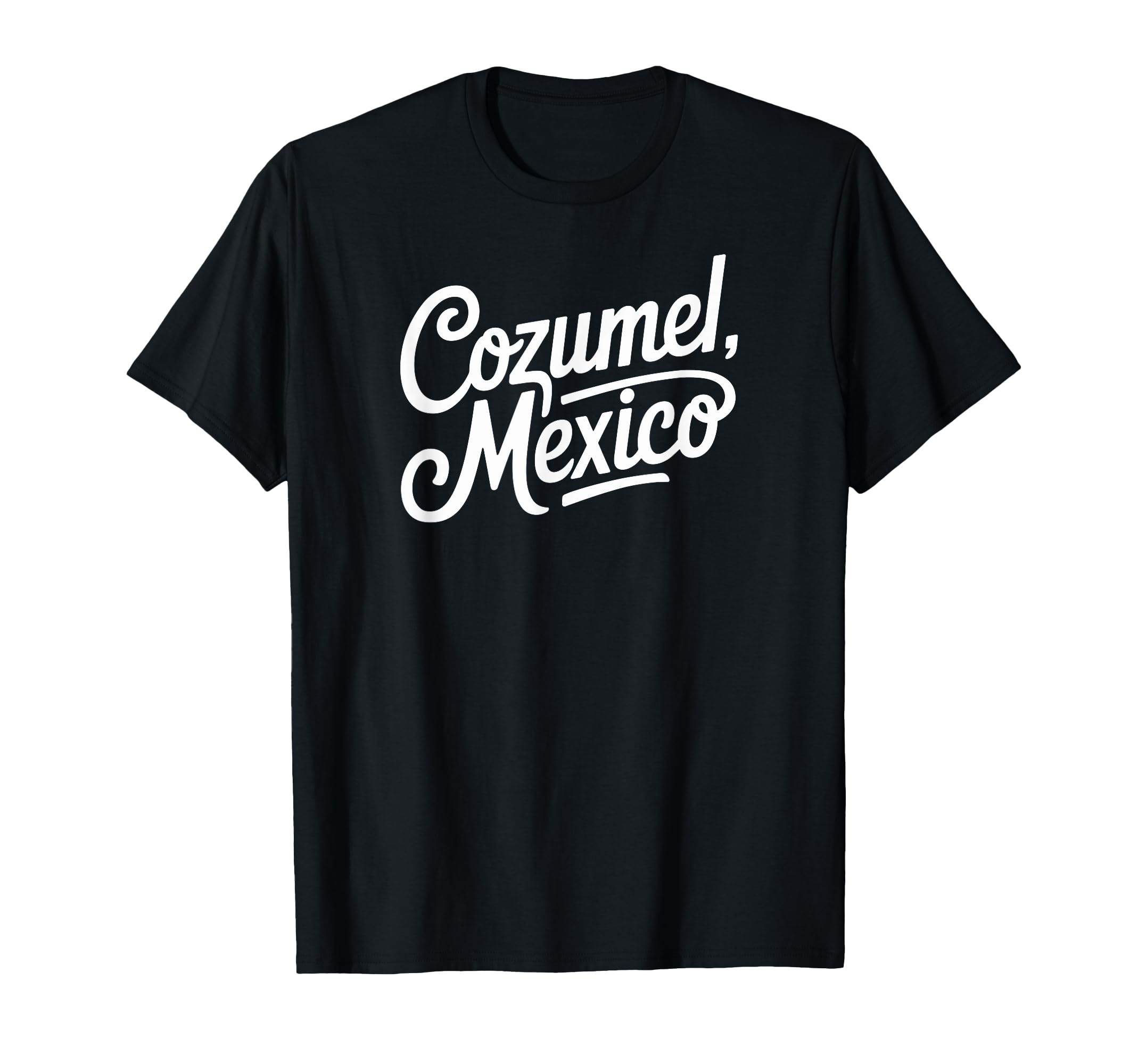Cozumel Mexico Typography T-Shirt - Novelty Apparel Unisex - T-Shirt, Sweatshirt, Hoodie