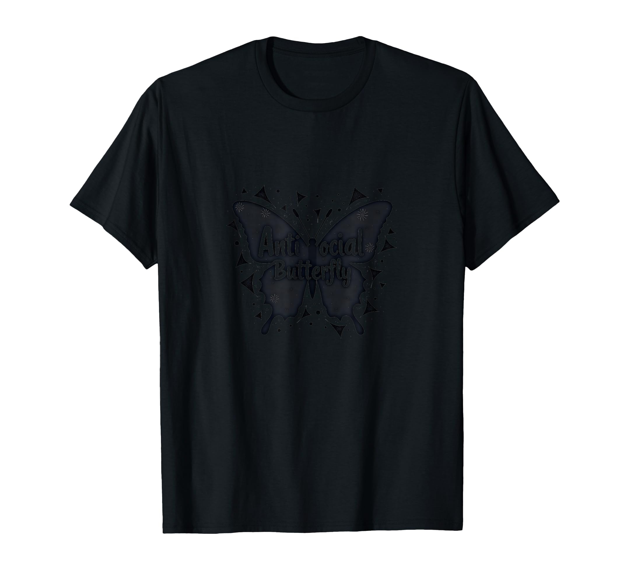 Antisocial Butterfly Ew People T-Shirt - Fun Novelty Design for Adults - T-Shirt, Sweatshirt, Hoodie