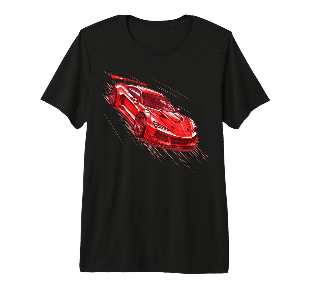 Legendary Racing Sports Car Iconic T-Shirt - Aesthetic Graphic for Adults - T-Shirt, Sweatshirt, Hoodie