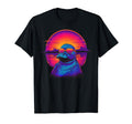 Platypus Synthwave Animal 80S Vibes T-Shirt - Unique Graphic for Adults - T-Shirt, Sweatshirt, Hoodie