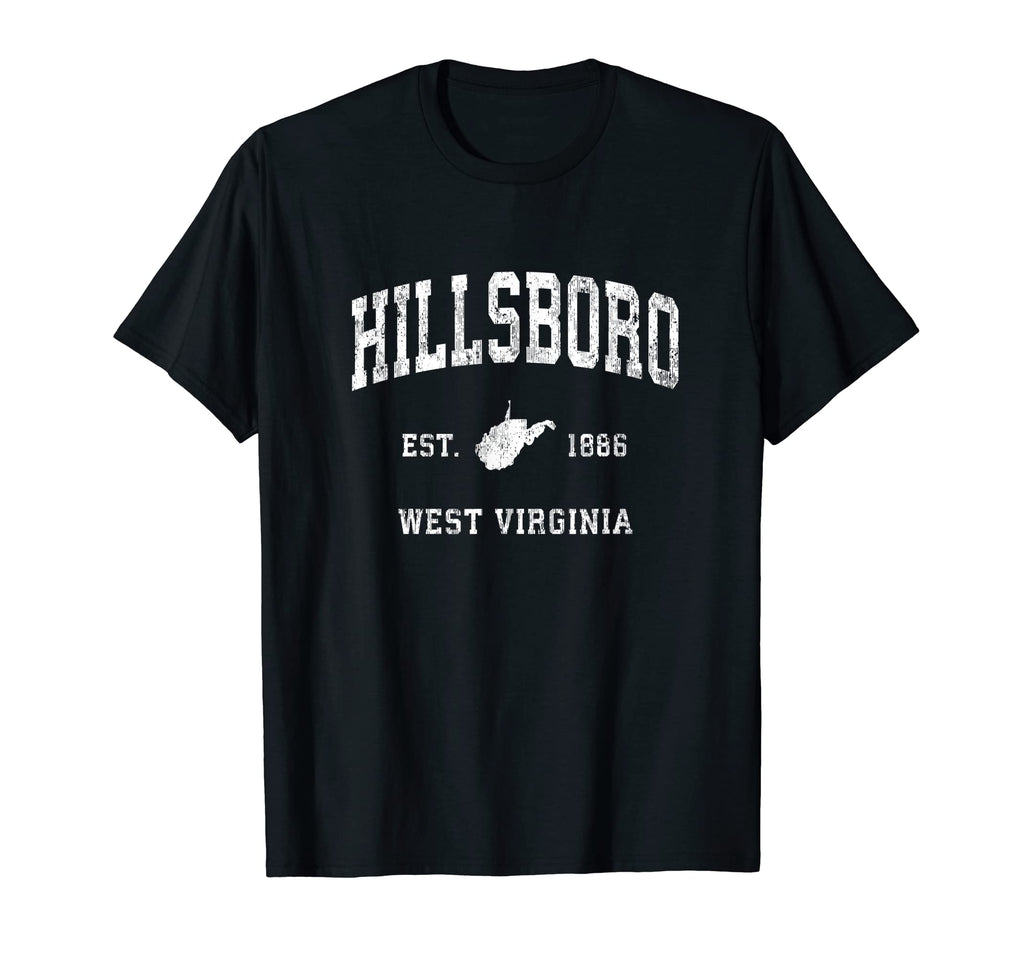 Hillsboro West Virginia Wv Athletic T-Shirt - Aesthetic Graphic Unisex - T-Shirt, Sweatshirt, Hoodie