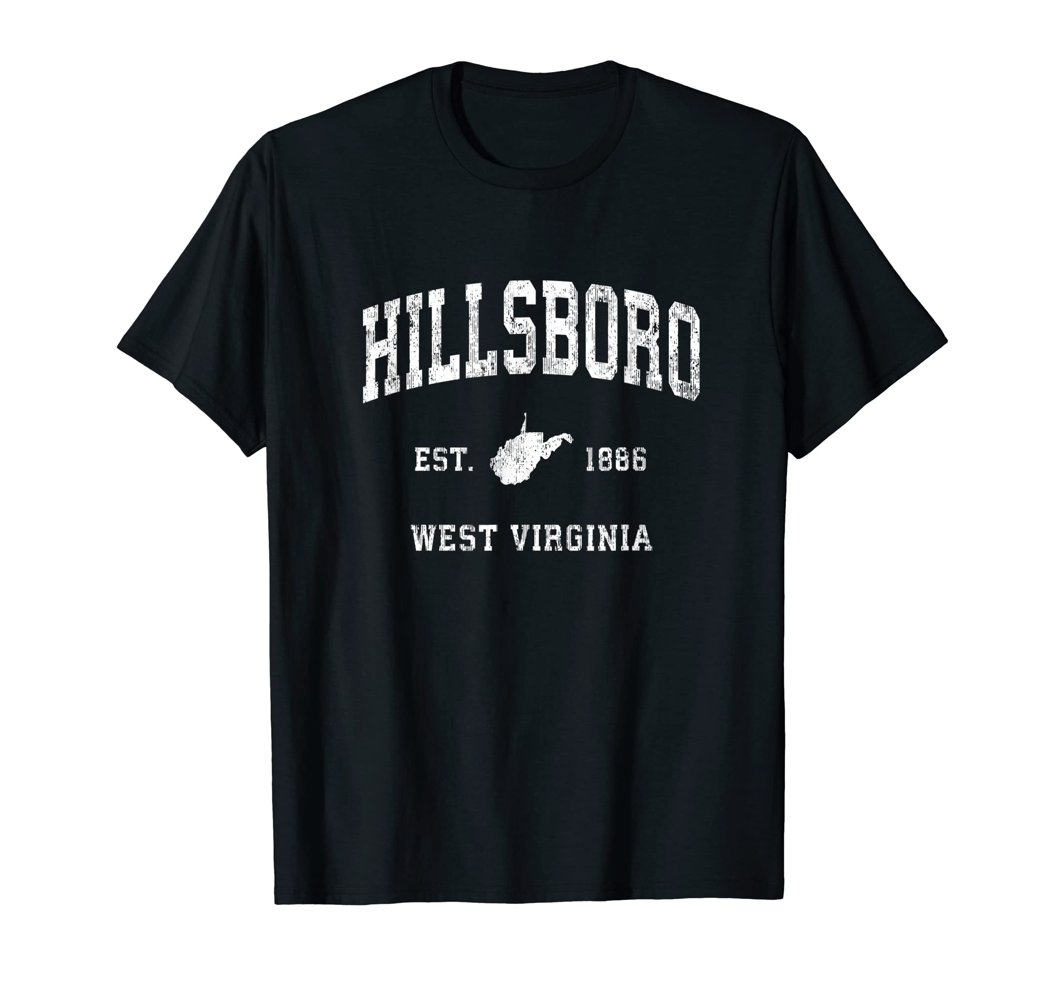 Hillsboro West Virginia Wv Athletic T-Shirt - Aesthetic Graphic Unisex - T-Shirt, Sweatshirt, Hoodie