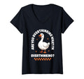 Womens Overthinker Anxiety Goose T-Shirt - Casual Everyday Wear for Adults - T-Shirt, Sweatshirt, Hoodie