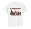 Merry Yall Cowboy Santa Western T-Shirt - Graphic Print Men Women - T-Shirt, Sweatshirt, Hoodie