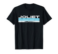 Joliet State Illinois Blue Sunset T-Shirt - Aesthetic Graphic Men Women - T-Shirt, Sweatshirt, Hoodie