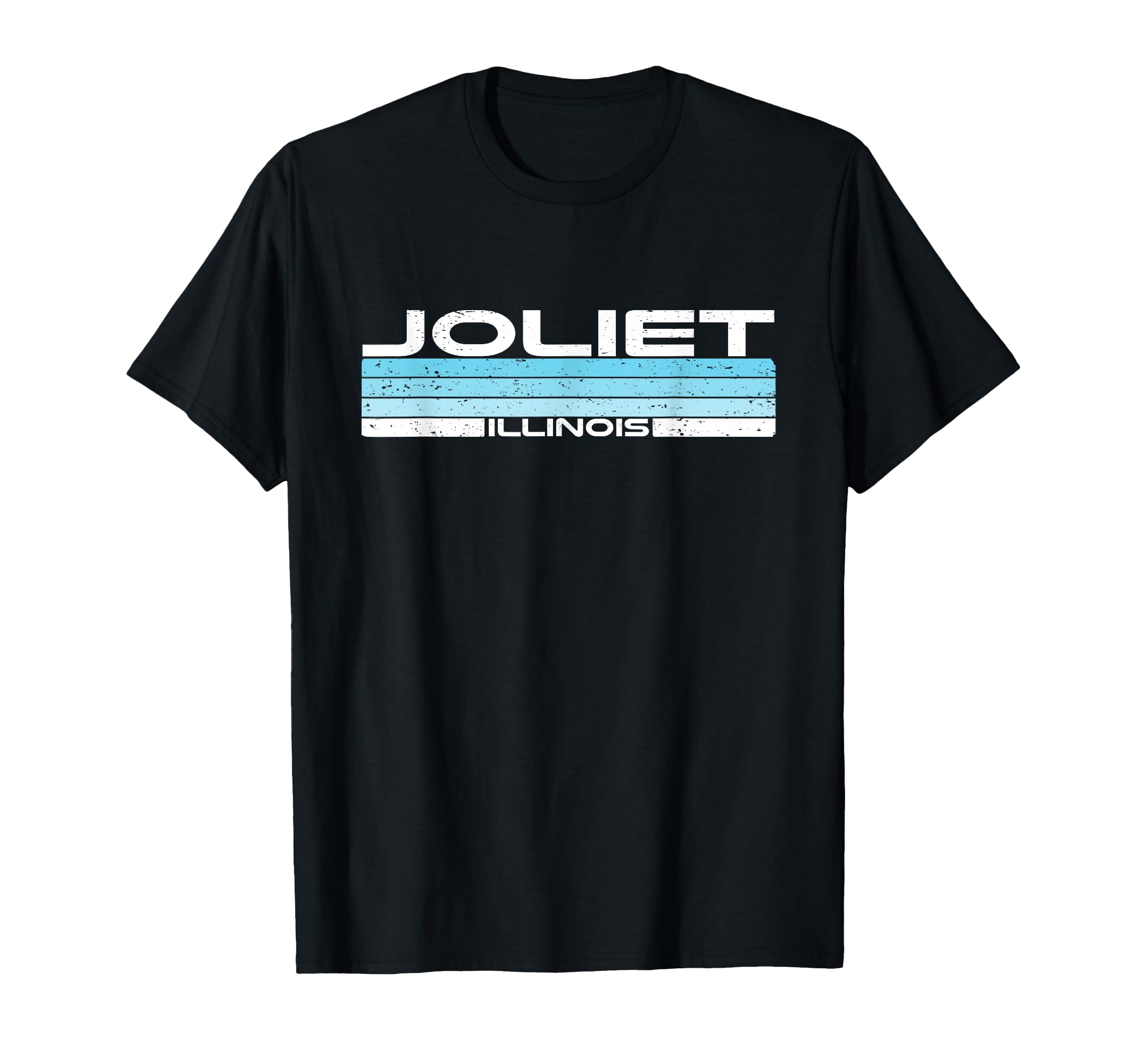 Joliet State Illinois Blue Sunset T-Shirt - Aesthetic Graphic Men Women - T-Shirt, Sweatshirt, Hoodie