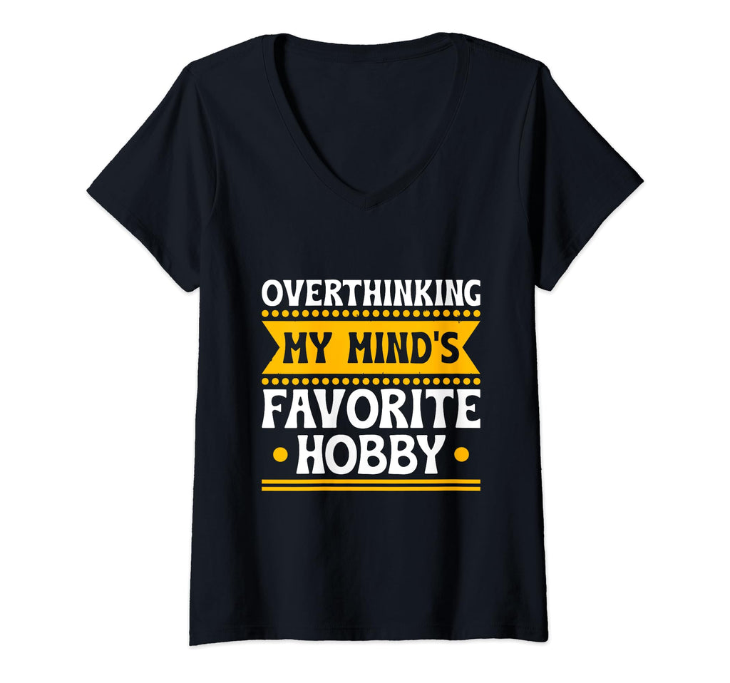 Overthinking Overthinker Funny T-Shirt - Custom Art Print for Adults - T-Shirt, Sweatshirt, Hoodie