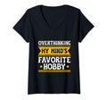Overthinking Overthinker Funny T-Shirt - Custom Art Print for Adults - T-Shirt, Sweatshirt, Hoodie