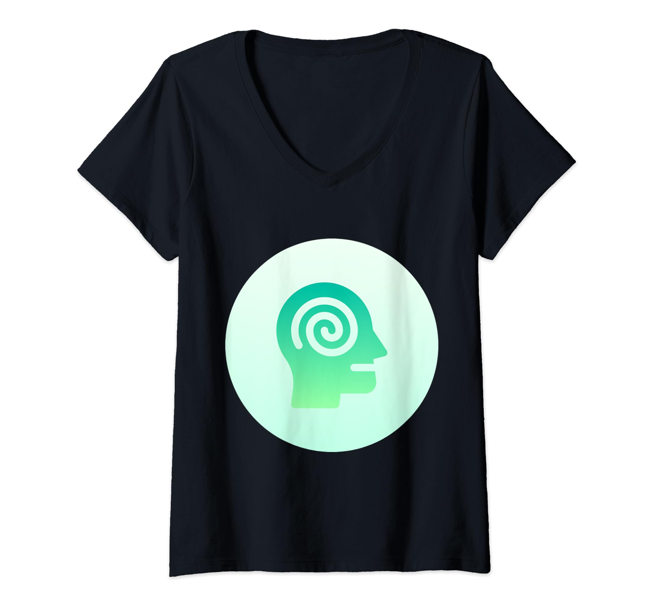 Womens Overthinker Rumination V Neck T-Shirt - Custom Art Print Unisex - T-Shirt, Sweatshirt, Hoodie