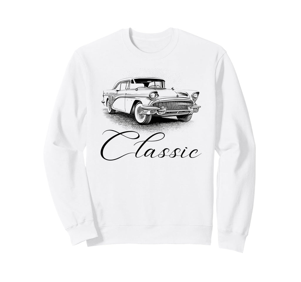 Older Car Sweatshirt - Custom Art Print Unisex - T-Shirt, Sweatshirt, Hoodie