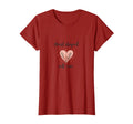 Heart Shaped Self Care Valentines T-Shirt - Minimalist Print Unisex - T-Shirt, Sweatshirt, Hoodie
