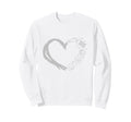 Car Racing Heart Silhouette I Love Sweatshirt - Novelty Apparel for Adults - T-Shirt, Sweatshirt, Hoodie