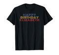 Happy Birthday Elizabeth Personalized T-Shirt - Unique Graphic for Adults - T-Shirt, Sweatshirt, Hoodie