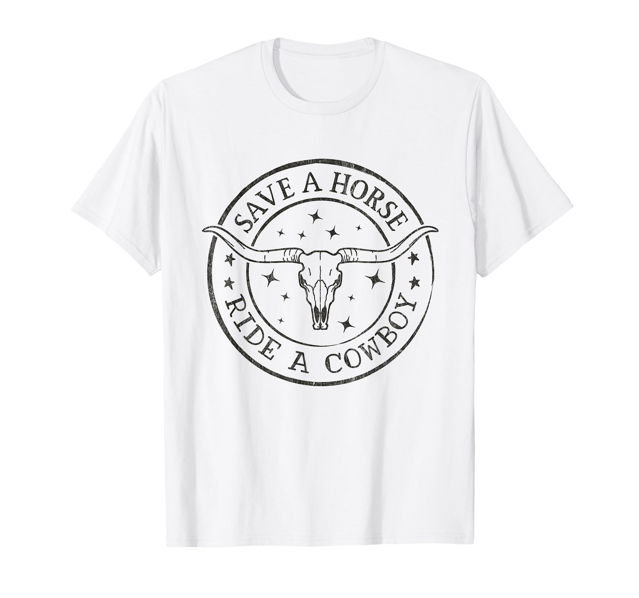 Save Horse Ride Cowboy Western T-Shirt - Unique Graphic for Adults - T-Shirt, Sweatshirt, Hoodie