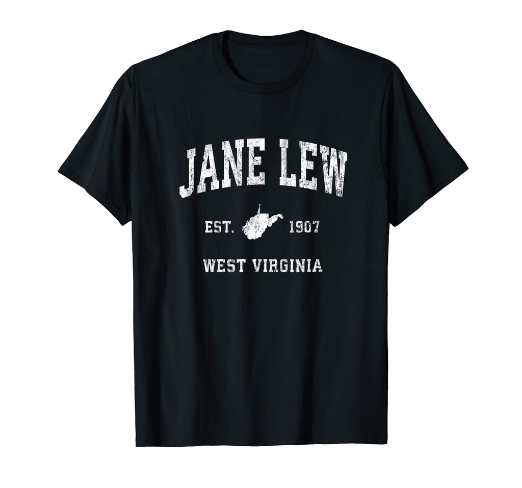 Jane Lew West Virginia Wv Athletic T-Shirt - Casual Everyday Wear Unisex - T-Shirt, Sweatshirt, Hoodie