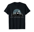 Truck Pickup Silhouette T-Shirt - Minimalist Print for Adults - T-Shirt, Sweatshirt, Hoodie