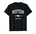 Western Nebraska Ne Athletic Sports T-Shirt - Streetwear Style Men Women - T-Shirt, Sweatshirt, Hoodie