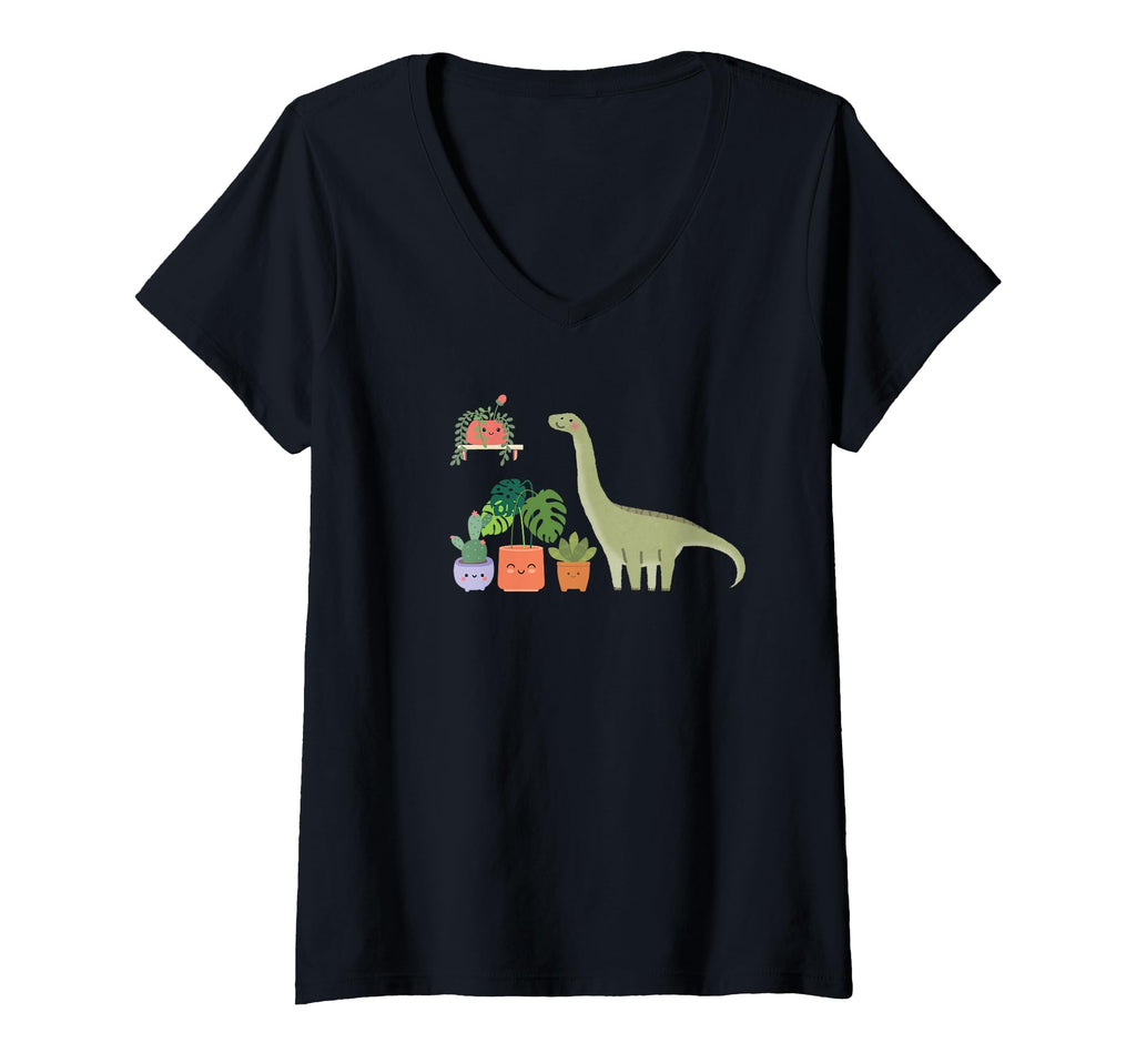 Sauropod Brontosaurus Succulent Sweatshirt - Custom Art Print Men Women - T-Shirt, Sweatshirt, Hoodie