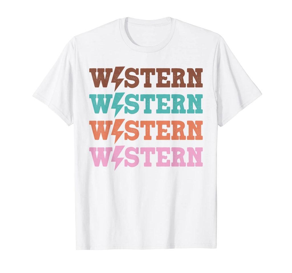 Groovy Western Southern Cowboy Cowgirl T-Shirt - Unique Graphic Unisex - T-Shirt, Sweatshirt, Hoodie