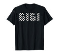 Gigi Racing Race Car Gigi Checkered T-Shirt - Custom Art Print Men Women - T-Shirt, Sweatshirt, Hoodie