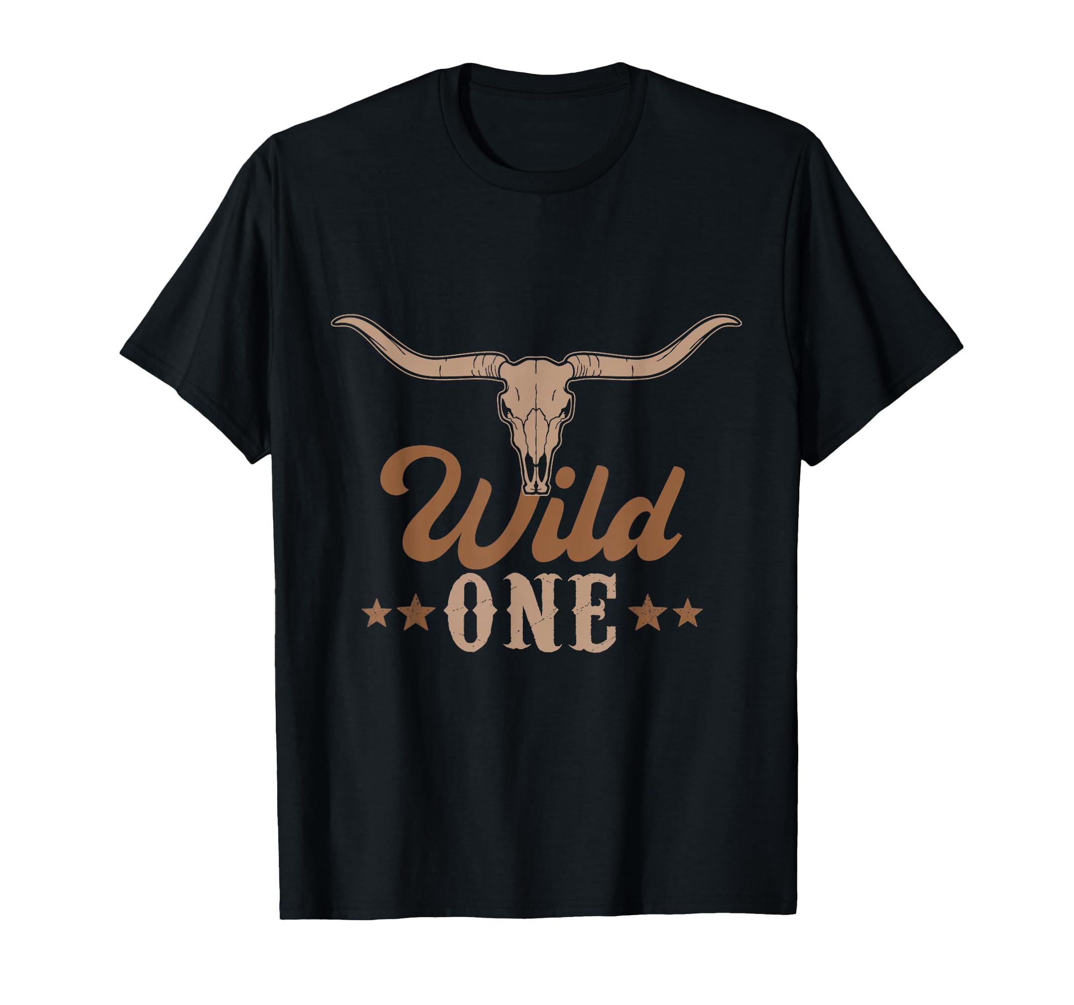 Wild One Cowboy Western Rodeo First T-Shirt - Casual Everyday Wear Unisex - T-Shirt, Sweatshirt, Hoodie