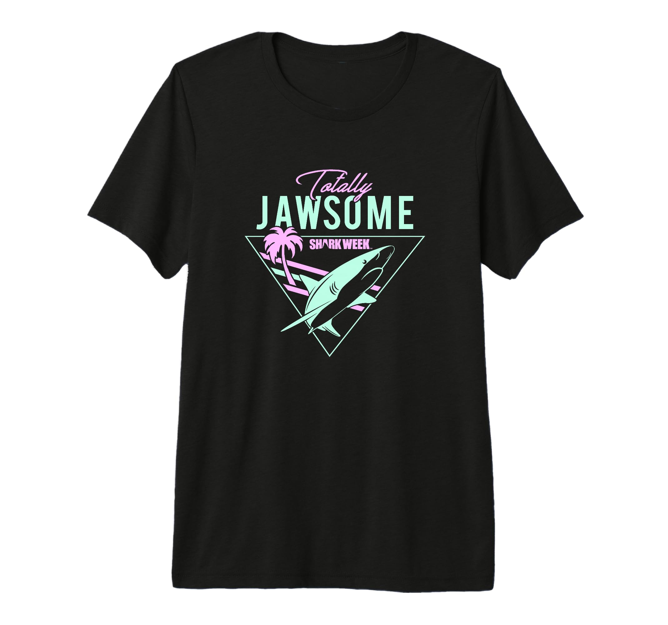 Shark Week Totally Jawsome Neon T-Shirt - Unique Graphic for Adults - T-Shirt, Sweatshirt, Hoodie