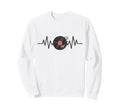 Music Disk Jockey Dj 80S Vinyl Record Sweatshirt - Minimalist Print Unisex - T-Shirt, Sweatshirt, Hoodie