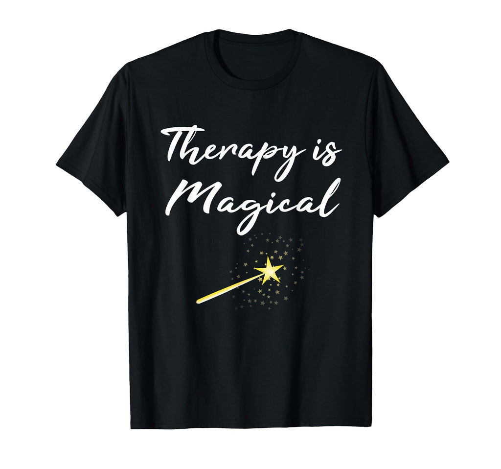 Therapist Gift Therapy Is Magical Mental T-Shirt - Trendy Graphic Unisex - T-Shirt, Sweatshirt, Hoodie