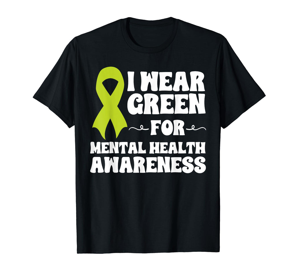 Rainbow May I Wear Green Mental T-Shirt - Minimalist Print for Adults - T-Shirt, Sweatshirt, Hoodie