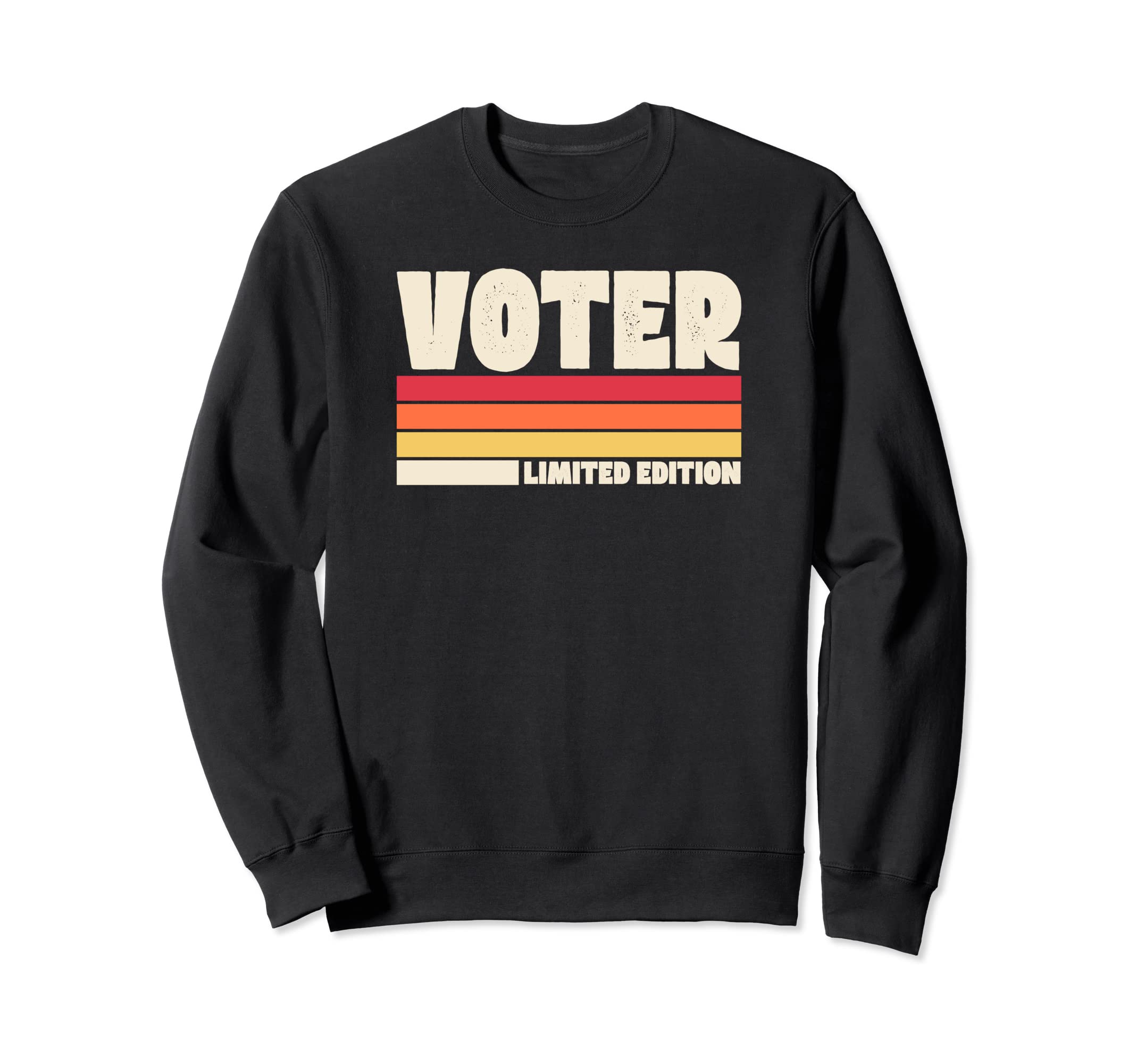 Voter Distressed Sweatshirt - Trendy Graphic Men Women - T-Shirt, Sweatshirt, Hoodie
