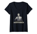 Womens Professional Overthinker V T-Shirt - Aesthetic Graphic for Adults - T-Shirt, Sweatshirt, Hoodie