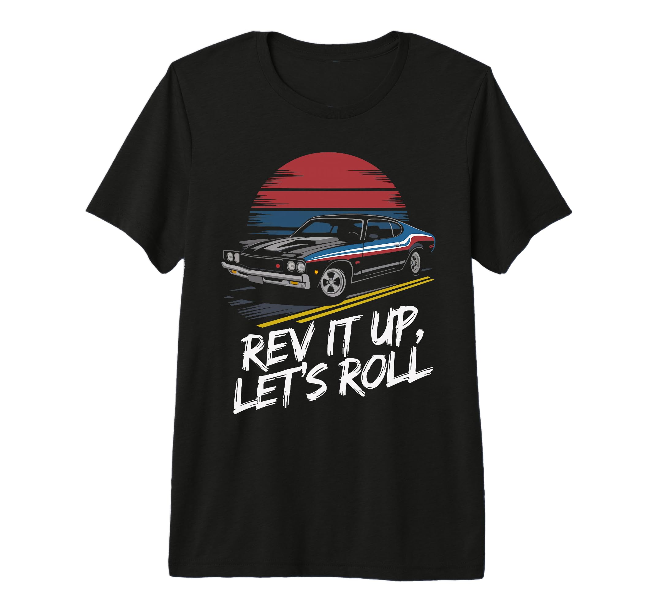 Muscle Car Lover Carguy Car T-Shirt - Streetwear Style for Adults - T-Shirt, Sweatshirt, Hoodie