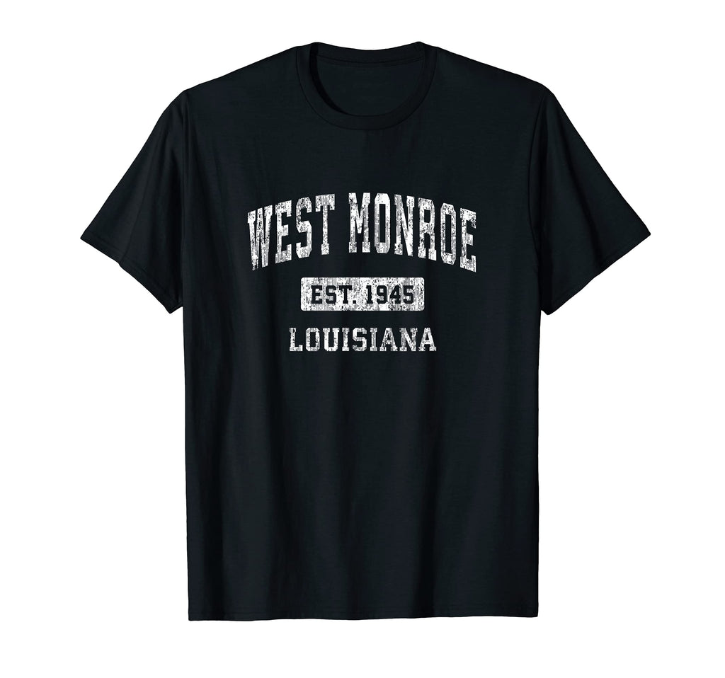 West Monroe Louisiana La Sports T-Shirt - Streetwear Style for Adults - T-Shirt, Sweatshirt, Hoodie