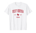 West Odessa Texas Tx Sports Red T-Shirt - Aesthetic Graphic Unisex - T-Shirt, Sweatshirt, Hoodie