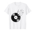 Vinyl Music Funny Record Lover T-Shirt - Minimalist Print Unisex - T-Shirt, Sweatshirt, Hoodie
