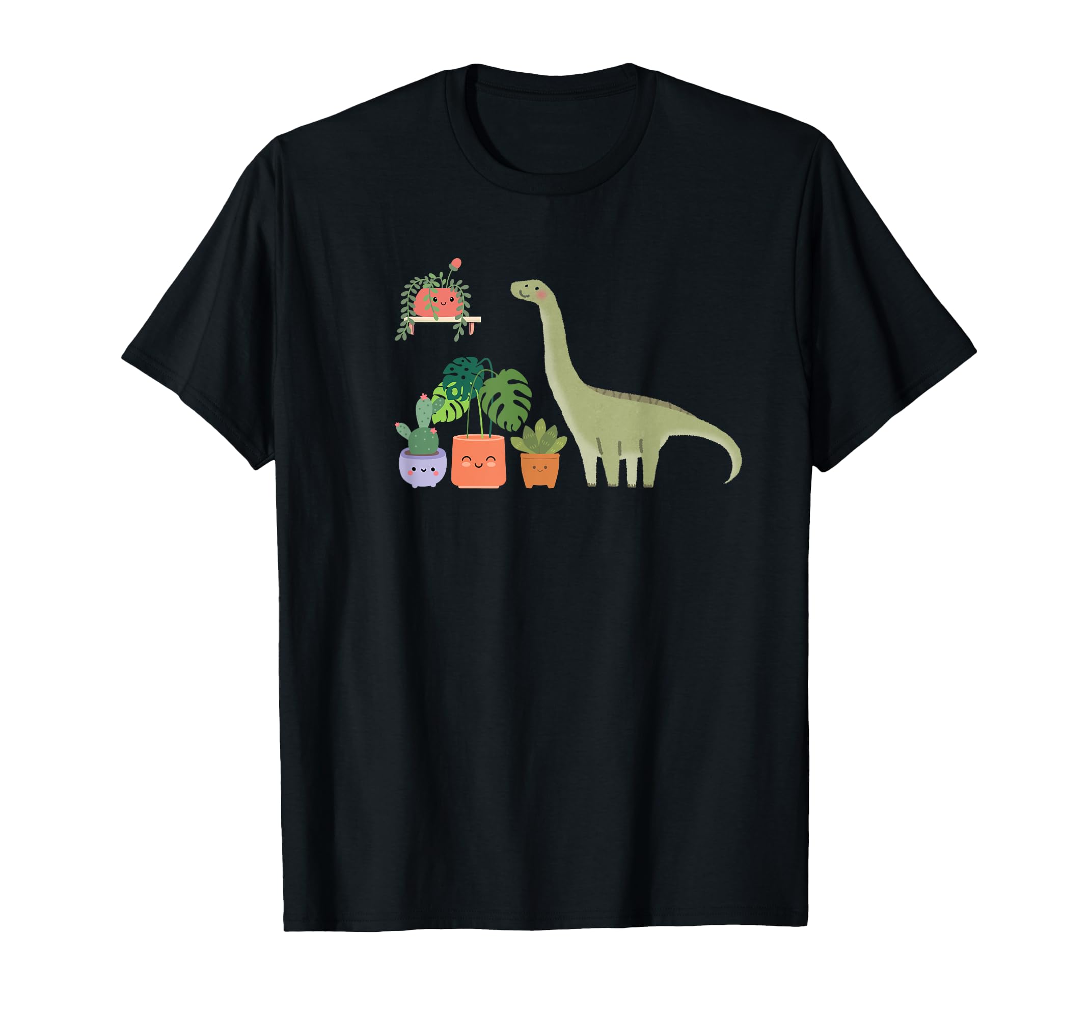 Sauropod Brontosaurus Succulent Plants Sweatshirt - Novelty Apparel Unisex - T-Shirt, Sweatshirt, Hoodie