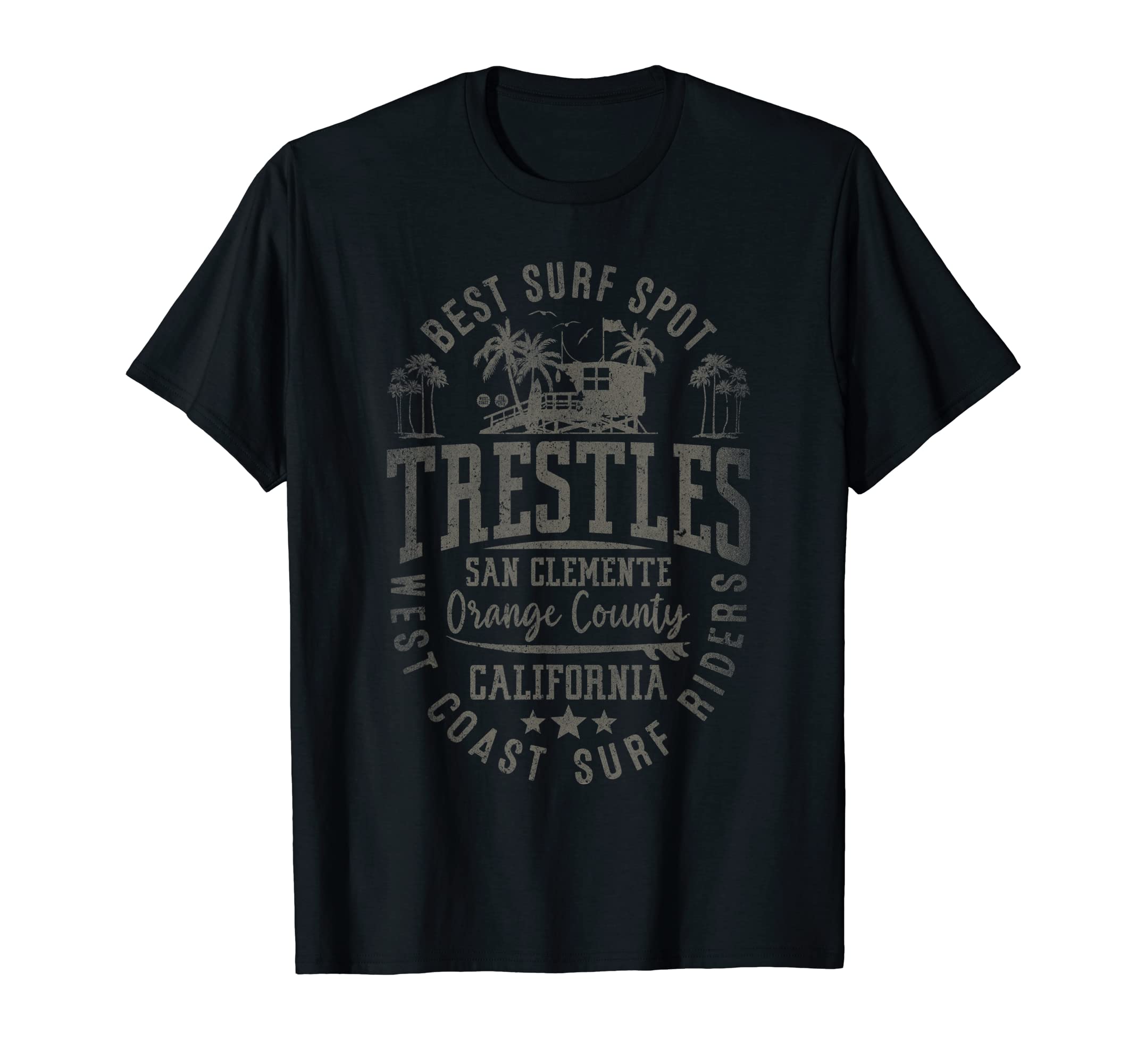 Trestles San Clemente Best Surf T-Shirt - Casual Everyday Wear for Adults - T-Shirt, Sweatshirt, Hoodie